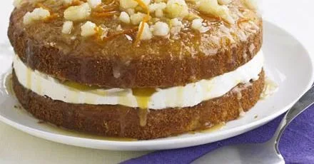 Orange drizzle cake