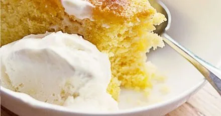 Orange polenta cake