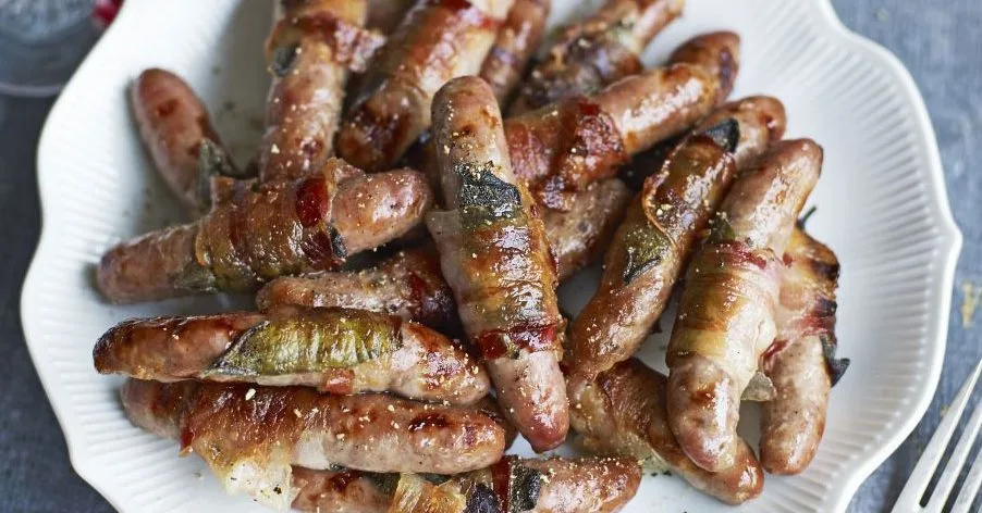 Pancetta & sage-wrapped chipolatas