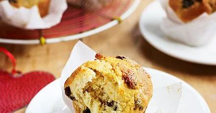 Panettone muffins