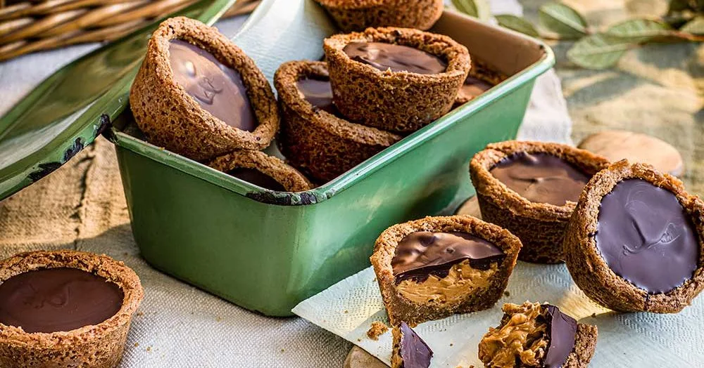 Peanut butter cookie cups