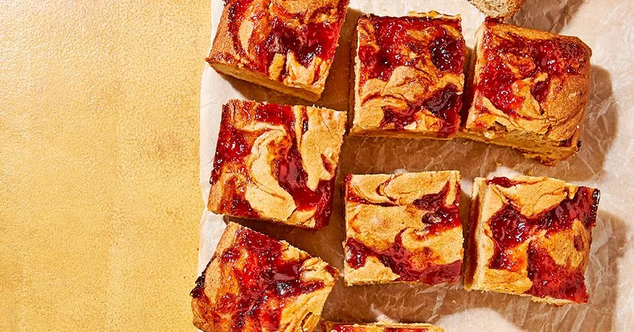 Блондi з арахісовим маслом і джемом