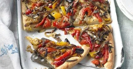 Pepper pissaladière