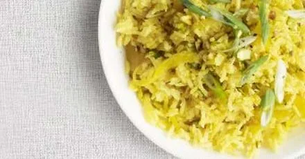 Pistachio pilau rice