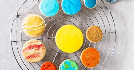 Planet cookies