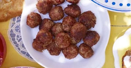 Pork, fennel & chilli meatballs
