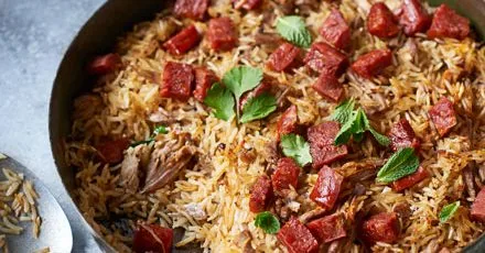 Португальський рис з качкою
