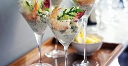 Prawn & fennel cocktail