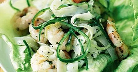 Prawn & herb noodle salad