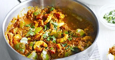 Prawn jalfrezi