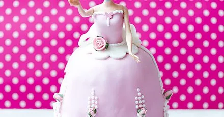 Barbie birthday cake