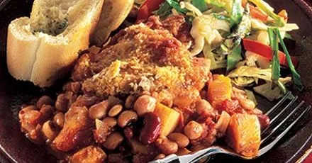 Pumpkin & parsnip cassoulet