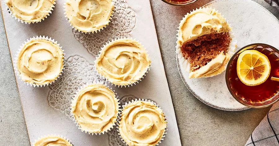Pumpkin spice cupcakes
