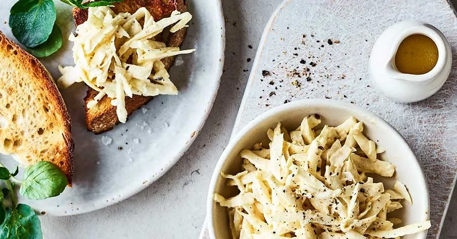 Quick celeriac remoulade