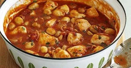 Quick chicken chasseur