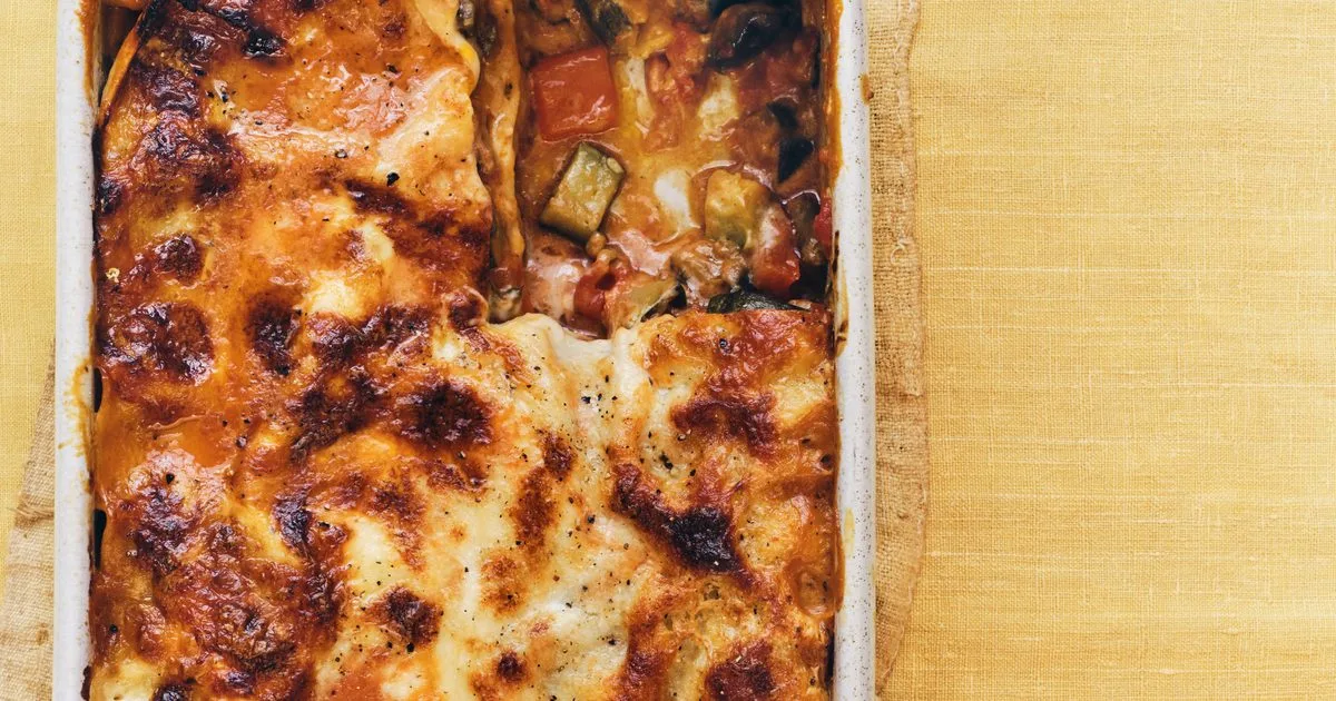 Ratatouille lasagne