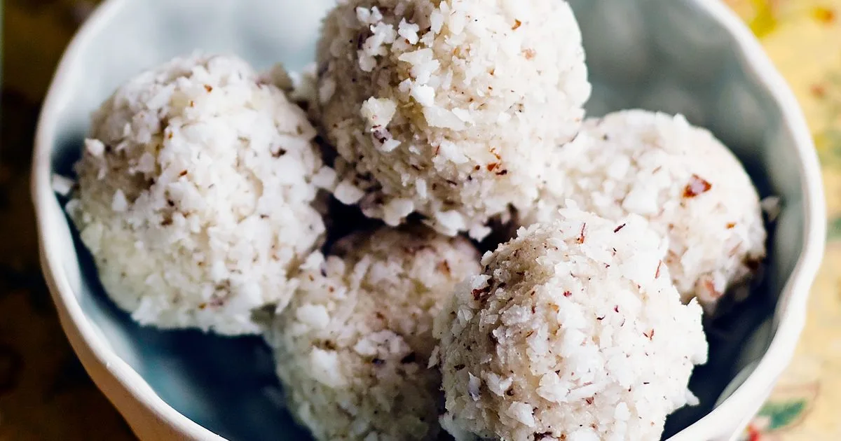 Raw coconut truffles