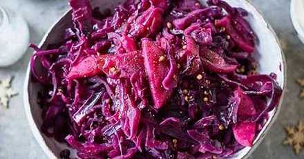 Red cabbage with coriander seed