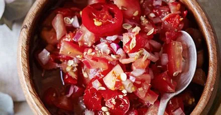 Red jalapeno relish