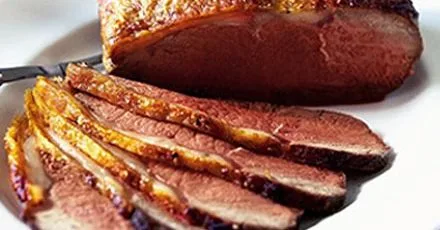 Roast sirloin of beef