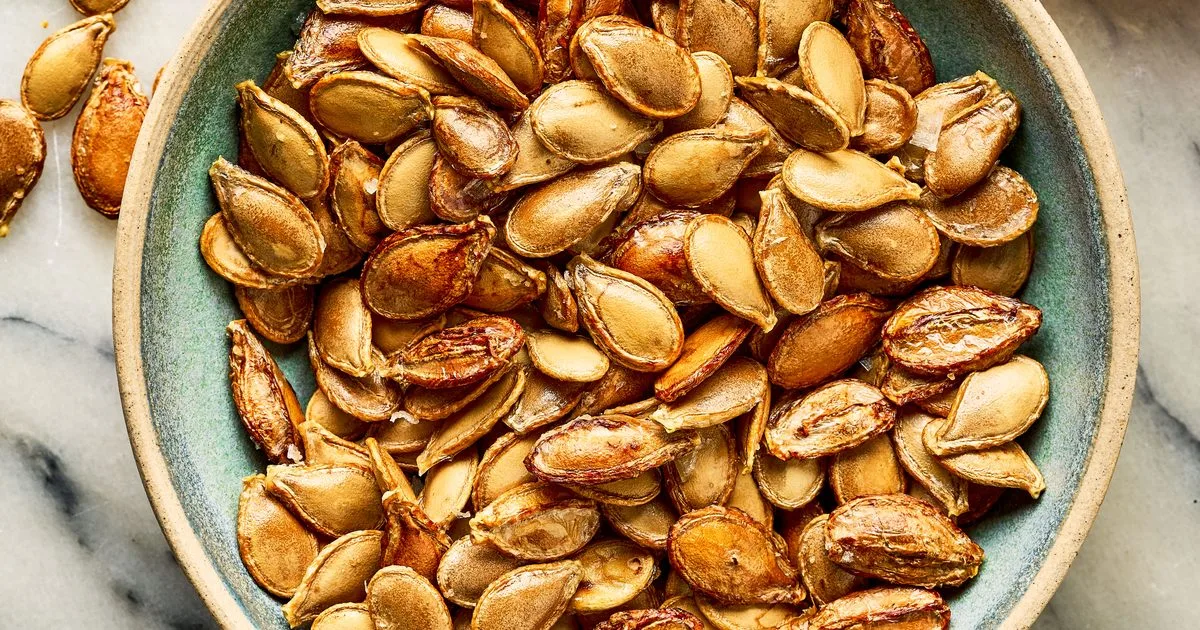 Roasted pumpkin seeds