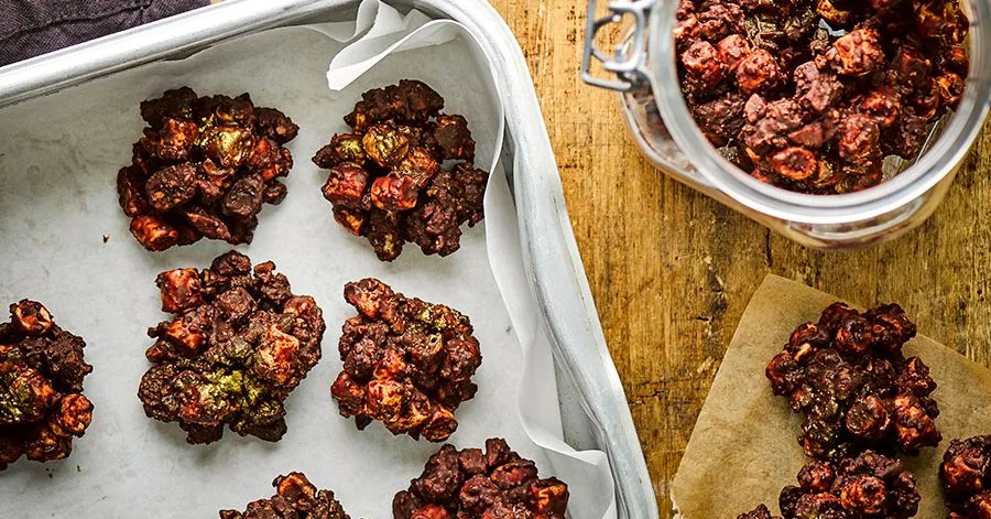 Rocky road clusters