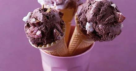 Rocky road cones