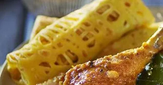 Роті джа (малайські сітчасті млинці)