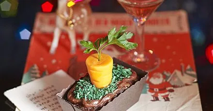 Rudolph’s carrot patch cakes