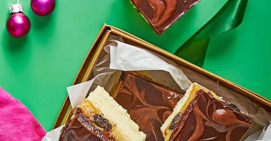 Rum & raisin shortbread