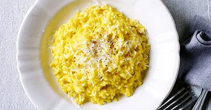 Saffron risotto