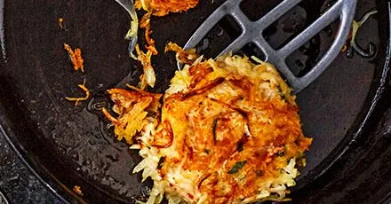 Sage & celeriac hash browns
