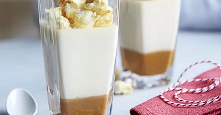 Salted caramel popcorn pots