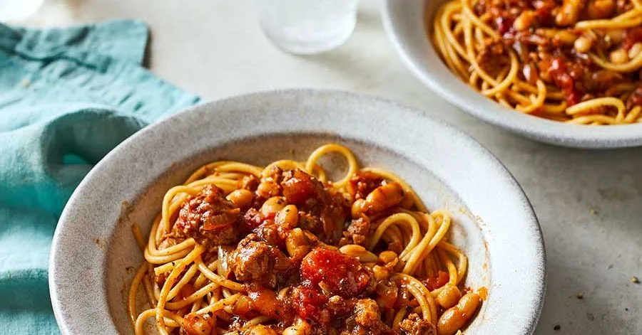 Sausage & cannellini bean ragu