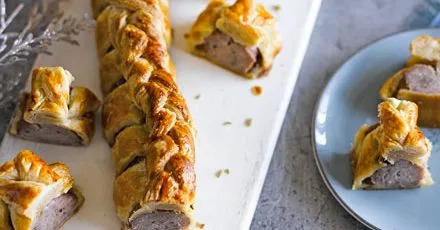 Sausage & fennel seed slices