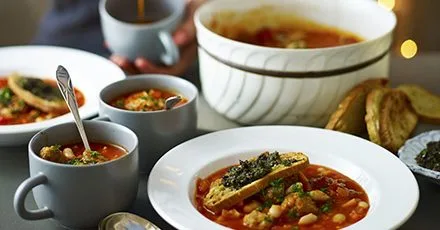 Sausage minestrone