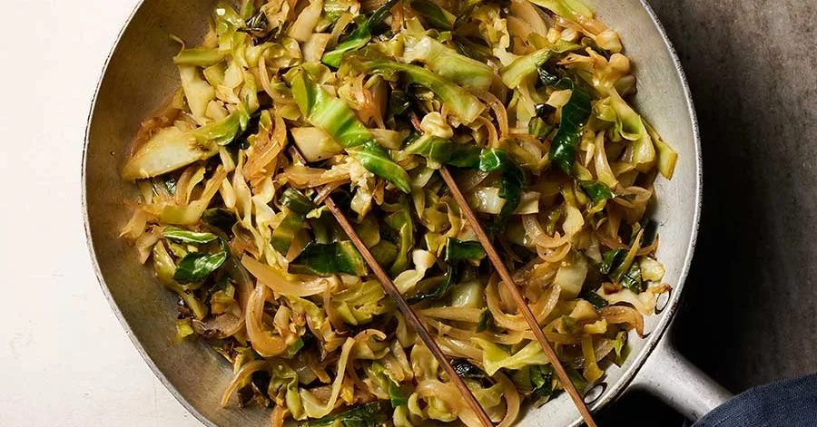 Sautéed cabbage