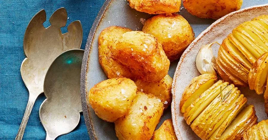 Savoury roast potatoes
