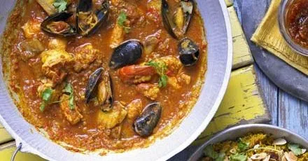 Seafood curry