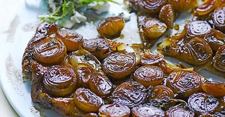Shallot tatin