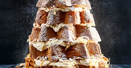 Sherry, almond & orange pandoro