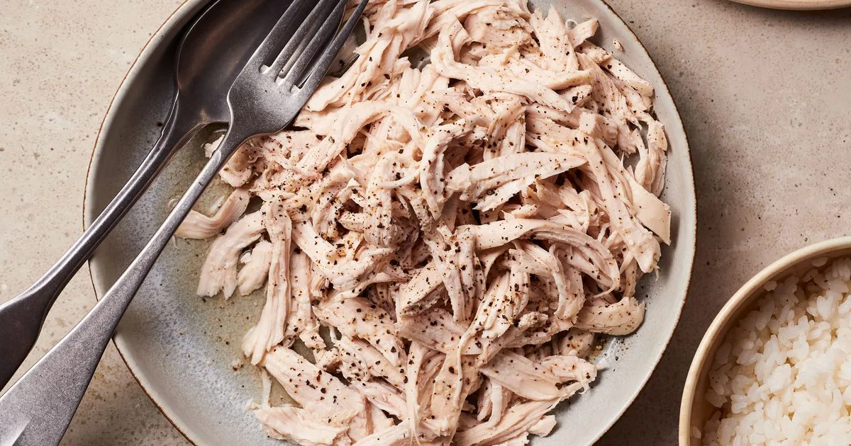 Shredded chicken