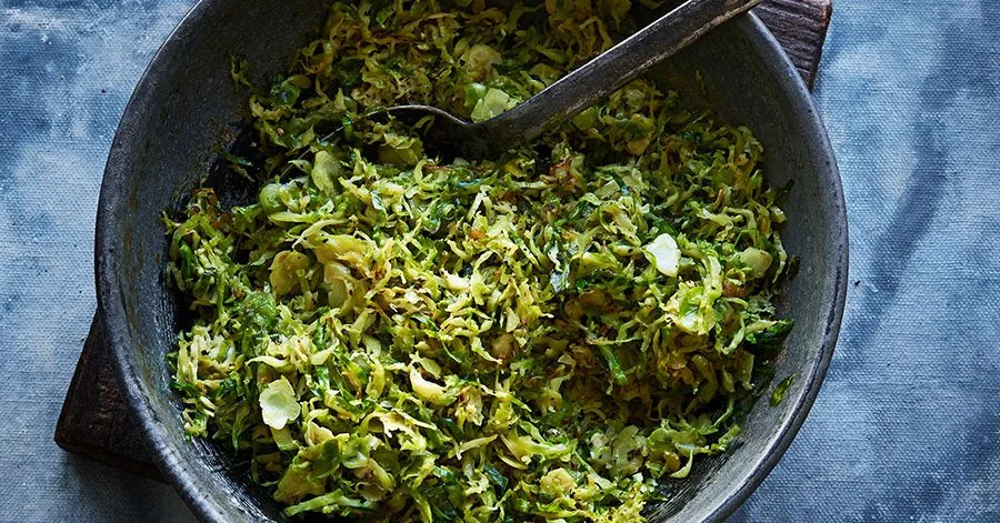 Shredded sprouts