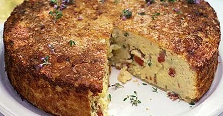 Sicilian potato cake