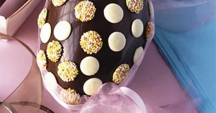 Прості шоколадні яйця‑кнопки