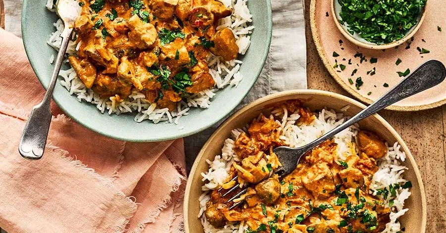 Simple mushroom curry