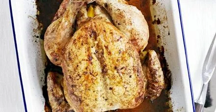 Simple roast chicken