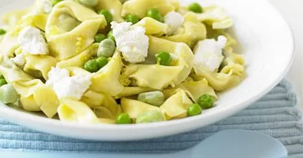 Simple springtime pasta