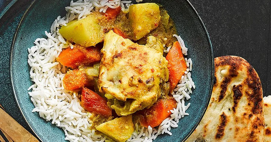 Singapore-style nyonya curry