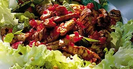 Sizzling chicken platter